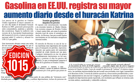 EL PERICO EDICION #1015